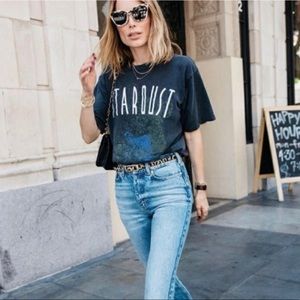 ✨ANINE BING Stardust Black Graphic Tee✨